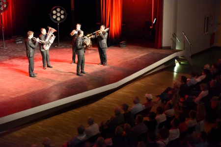 Samedi 24 juillet - Geneva Brass Quintet - Espace Bel-Air - Chatillon-sur-Chalaronne - 25ème Festival Cuivres en Dombes 2021